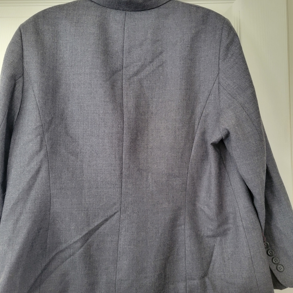 Pendleton Womens Gray 100% Wool Buttonfront Closu… - image 3